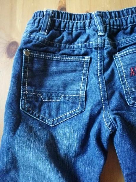 Zateplené rifle/kalhoty lupilu vel. 104, lupilu,104