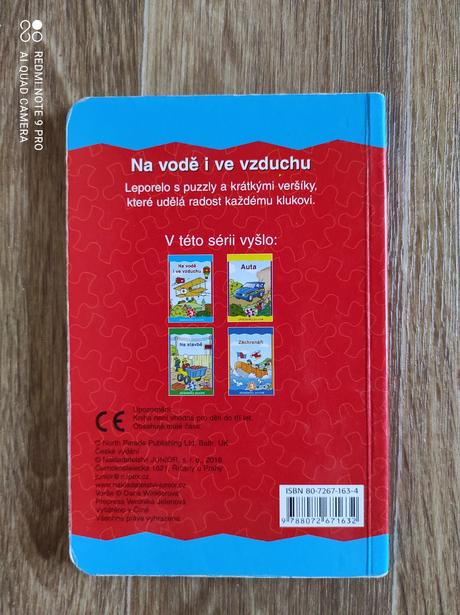 Puzzle kniha na vodě i ve vzduchu, 