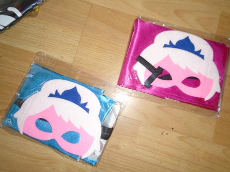 Maska kostým plášť frozen elsa anna, 