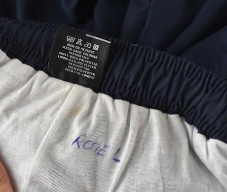 Šusťákové kalhoty vel. 11 - 12 let, 152