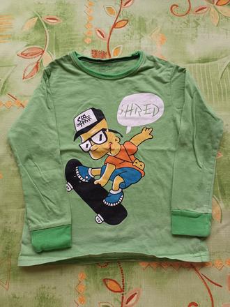 Chlapecké tričko dlouhý rukáv baby gup, 122