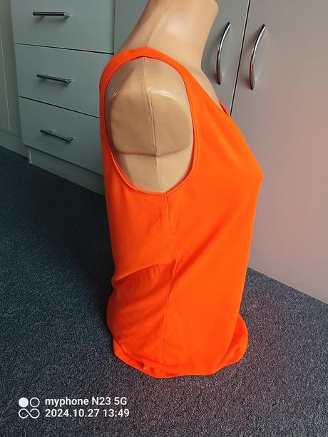 Tílko neón oranžové zn."janina" vel."m", m