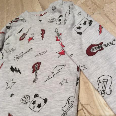 Tričko s kytarami zn. f&f, f&f,68