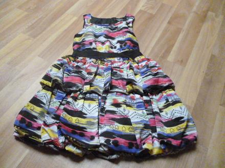 Veselé bohaté šaty limited 5-6, 116