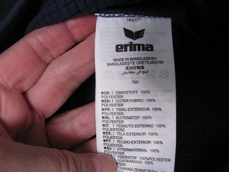 Sportovní chlapecká mikina erima, 140