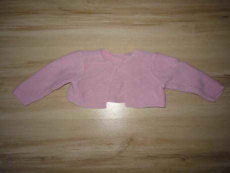 Bolerkový přízový svetr, mothercare,62