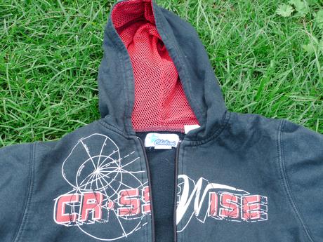 Cerna mikina s kapucou, 128