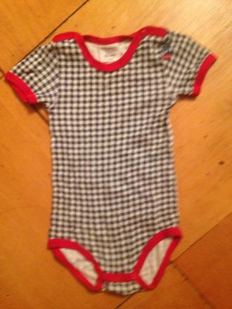 Dětské body kostičky vel. 74 - 80, schiesser,74