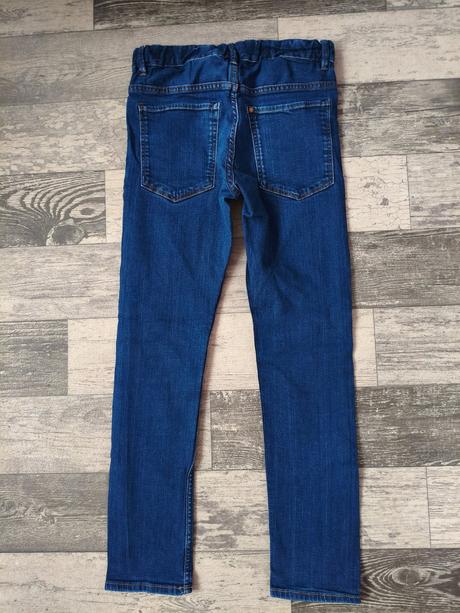 Rifle skinny fit dívčí s regulací pasu, denim co,152