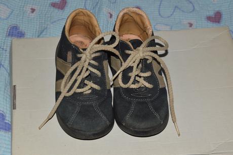 Celoroční semišové boty, kožené, 28