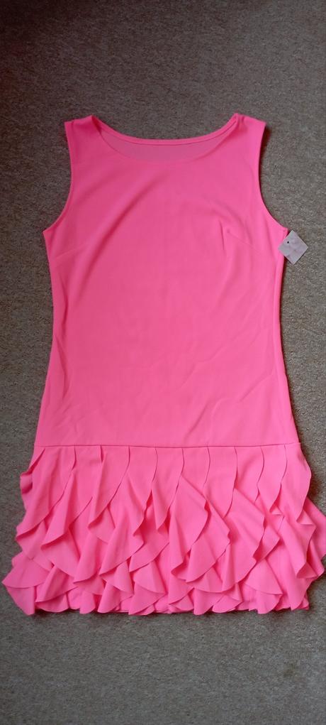 Neonové šaty "made in italy" vel."m", m