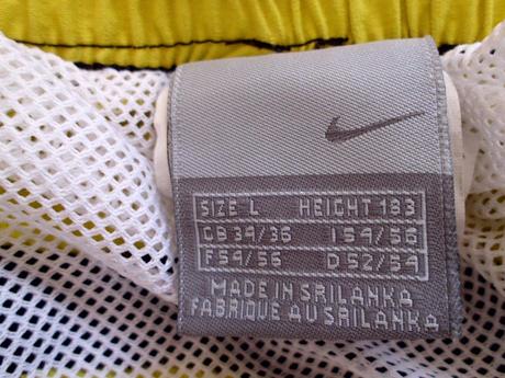 Čierne kraťasy-plavky, nike,l