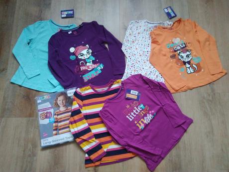 3xdvojbalení triček, lupilu, vel 110/116, lupilu,116