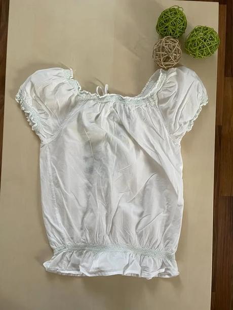 Nový volný výšivka top, vel xs/s, gina, gina,xs