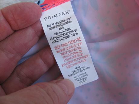 Krásné dívčí plavky, spodní díl, primark,140