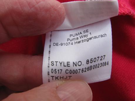 Dívčí sportovní mikina na zip puma, puma,170