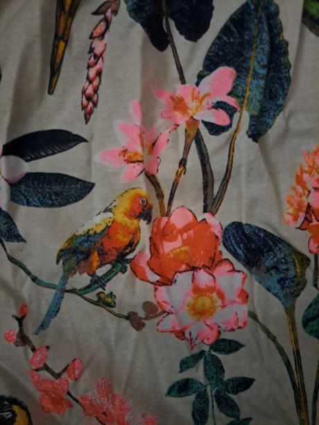 Šaty s papoušky, h&m,158