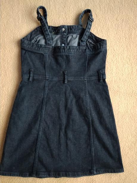 Riflové šaty vel. "140", 140