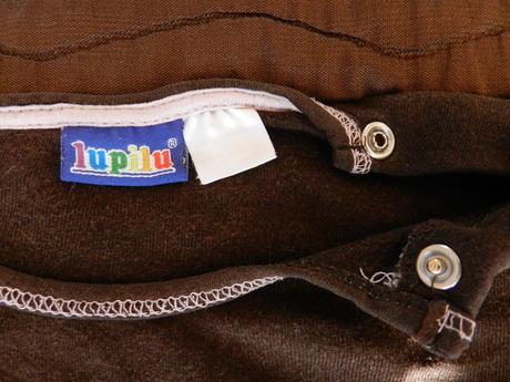 Triko dlouhý rukáv hnědé, lupilu,86