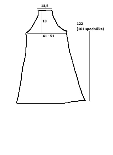 Ombré boho letní šaty, m
