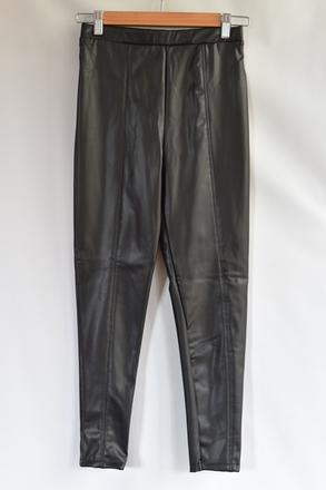 Koženkové legíny vel. 12 let, matalan,152