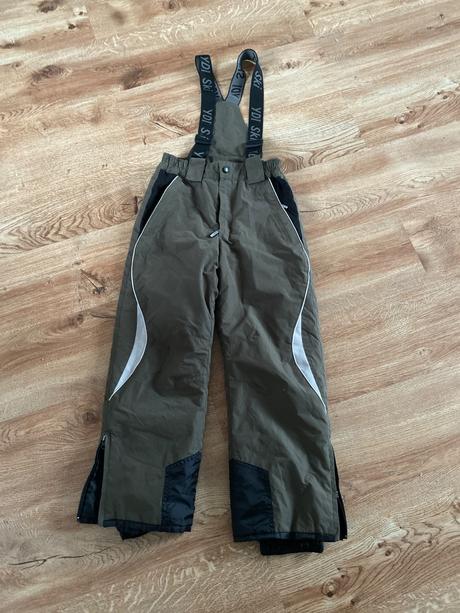 Oteplovačky/lyžařské kalhoty 146/152, 146