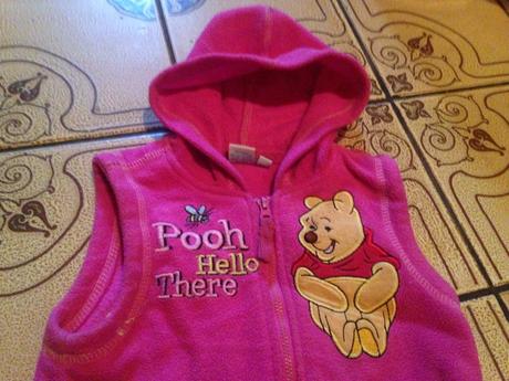 Dívčí vesta medvídek pú, pooh vel. 86 - 92, disney,86