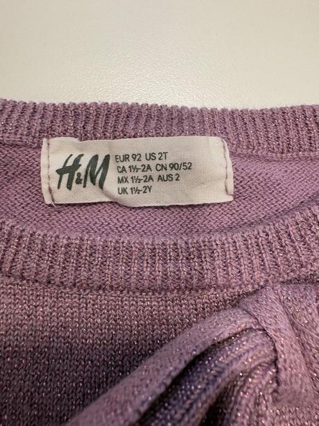 Slavnostní šatičky vel 92, h&m,92