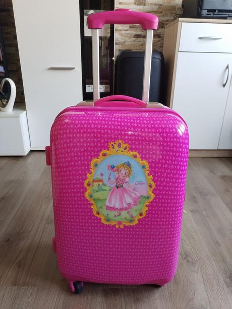 Dívčí cestovní kufr skořepinový, 