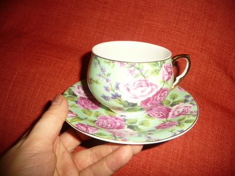 Čajová sada hrnek talířek 6ks,