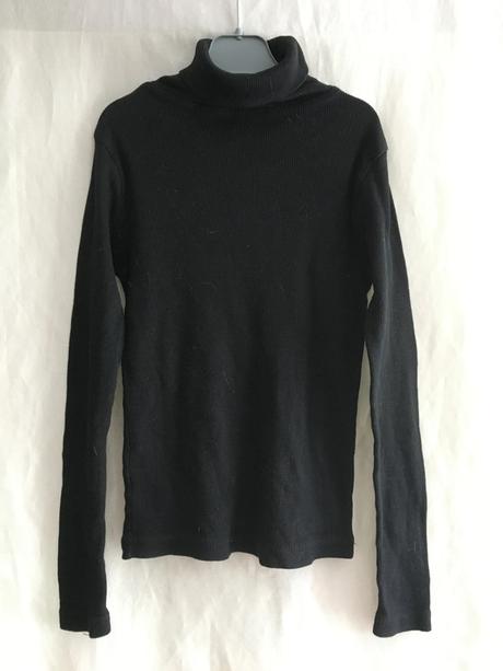 Vel. 134 černý dívčí rolák, 134