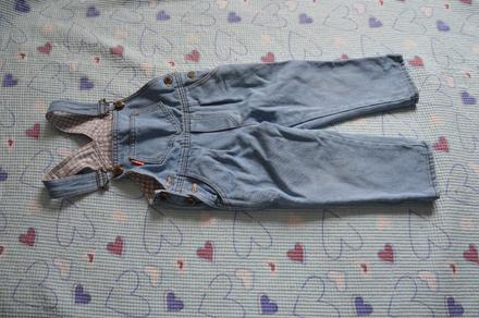 Džínové riflové laclové kalhoty, 98