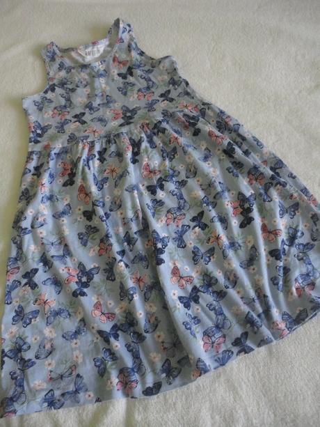 Krátce nošené šaty hm, vel. 8-10 let, h&m,134
