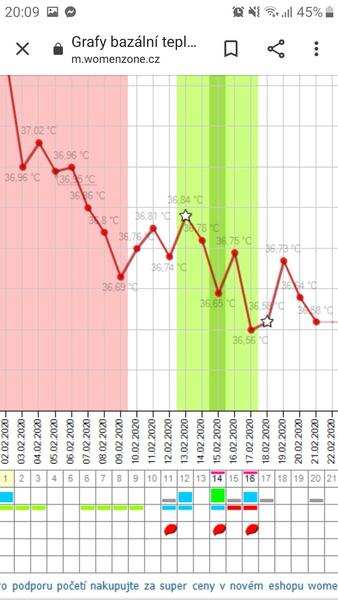 Ovulace. Myslíte, že proběhla?