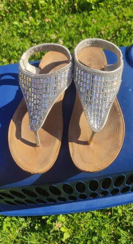 Sandály - v antickém a bohu stylu,vel 38, 38