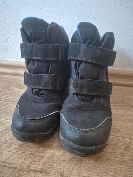 Zimní boty na suchý zip crossroad vel. 34, 34