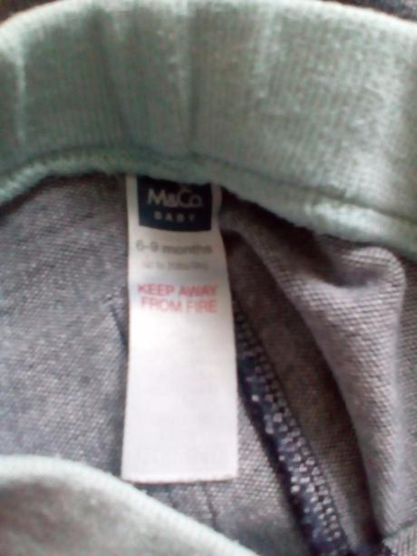 Tepláky s kytičkami., m&co,74