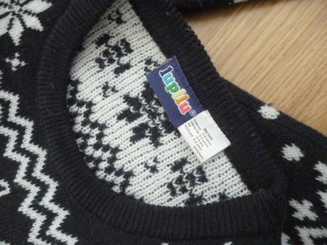 Vánoční svetr bliká vel.2-4, 98