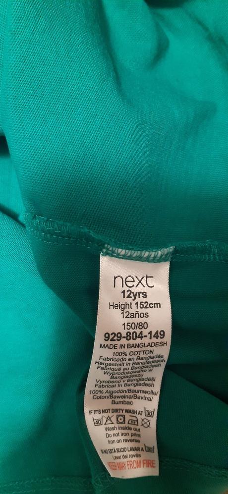 Nové chlapecké triko kr.ruk. next  152, next,152