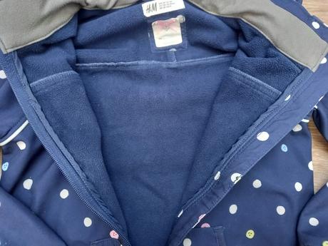 Softshellová bunda, h&m,128