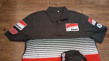 Tričko/ dres + kšiltovka - ducati, l