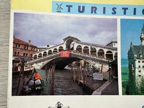 Puzzle - benátky itálie, 2x 88 dílků, 