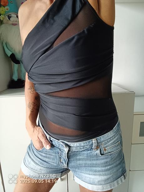 Plavky na jedno rameno vel."l/40", 40