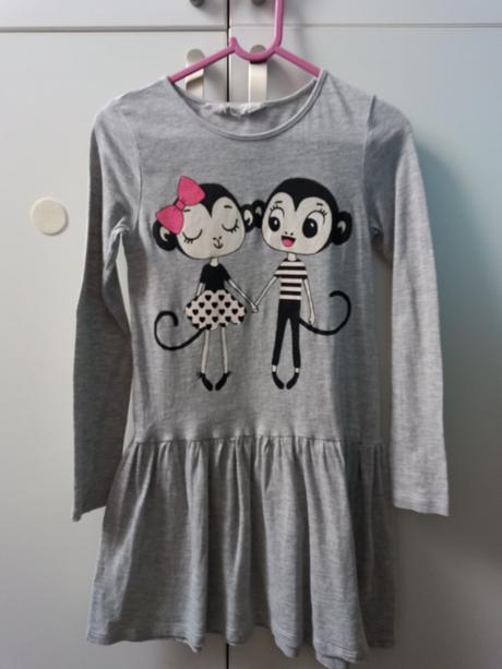 Bavlněné šaty, h&m,122