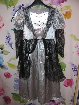 Karneval-šaty, královna upírů halloween,