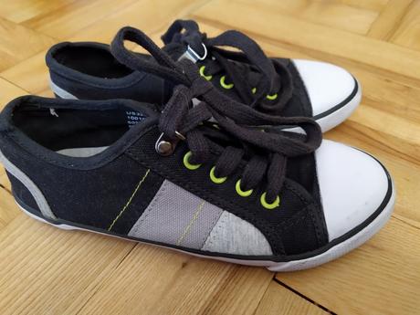 Šedočerné tenisky, f&f,32