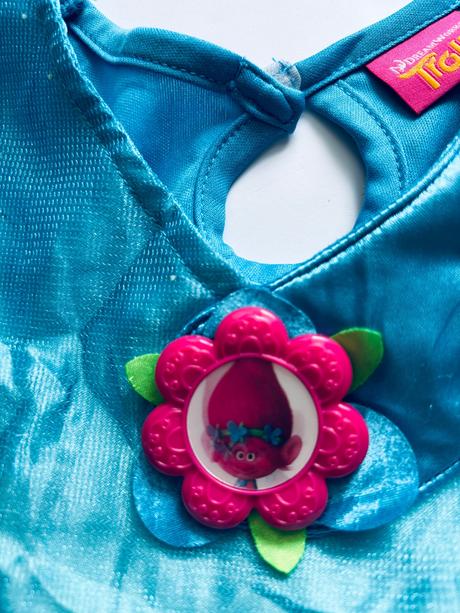 An5/ kostým šaty trollové- v.3/4 roky, 