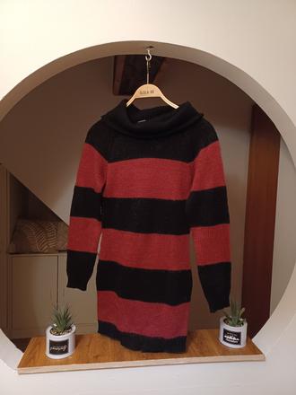 Pletené šaty 164 - s/m, c&a,164