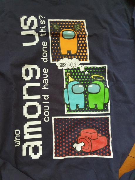 3x tričko among us 158, reserved,158