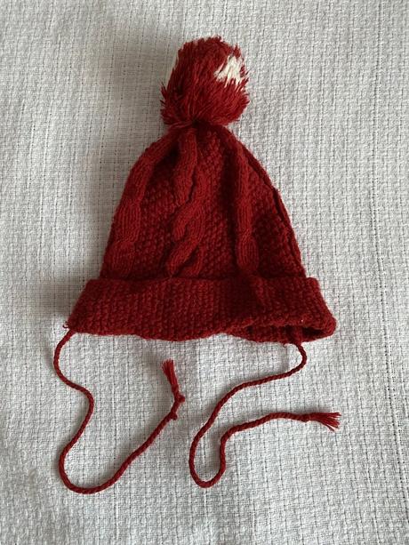 Retro zimní čepice 80. léta, 55 cm 5-8 let, 116